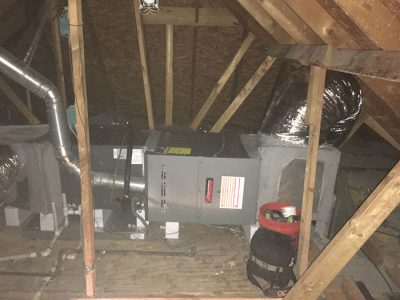New Heating and Air Duct