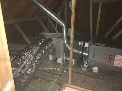 New Heating and Duct Installation