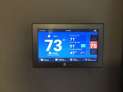 New Thermostat Installation